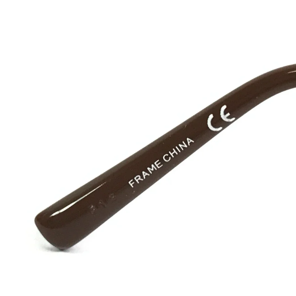Flexon Eyeglasses Frames CLAUDETTE 210 Brown Teal Blue Cat Eye 52-18-135